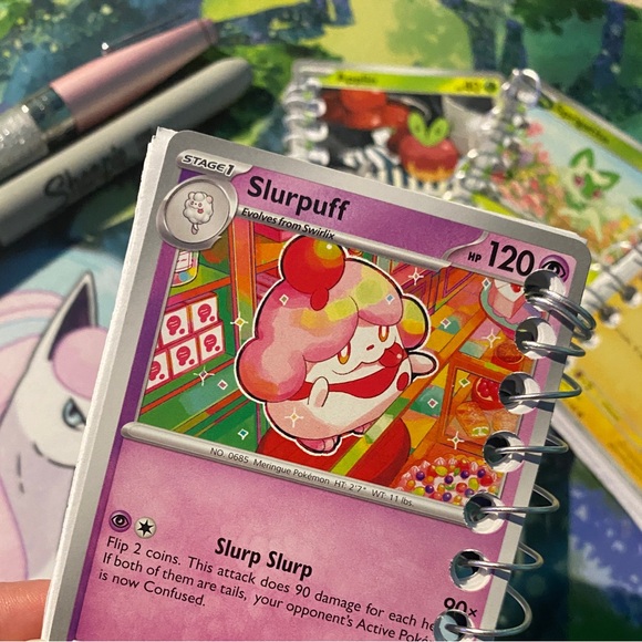 Pokémon🤩 Mini Note Books *Mini White Paper Note Book/Pocket Book! Handmade! - Picture 8 of 15